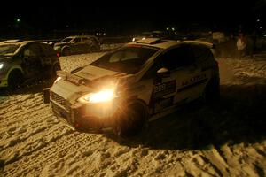 Madelyn Tabor / Sophia McKee Ford Fiesta Rally3 after the event.