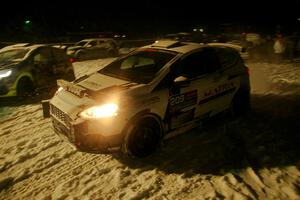 Madelyn Tabor / Sophia McKee Ford Fiesta Rally3 after the event.