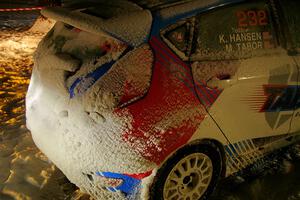 Mark Tabor / Kathryn Hansen Ford Fiesta ST after the event.