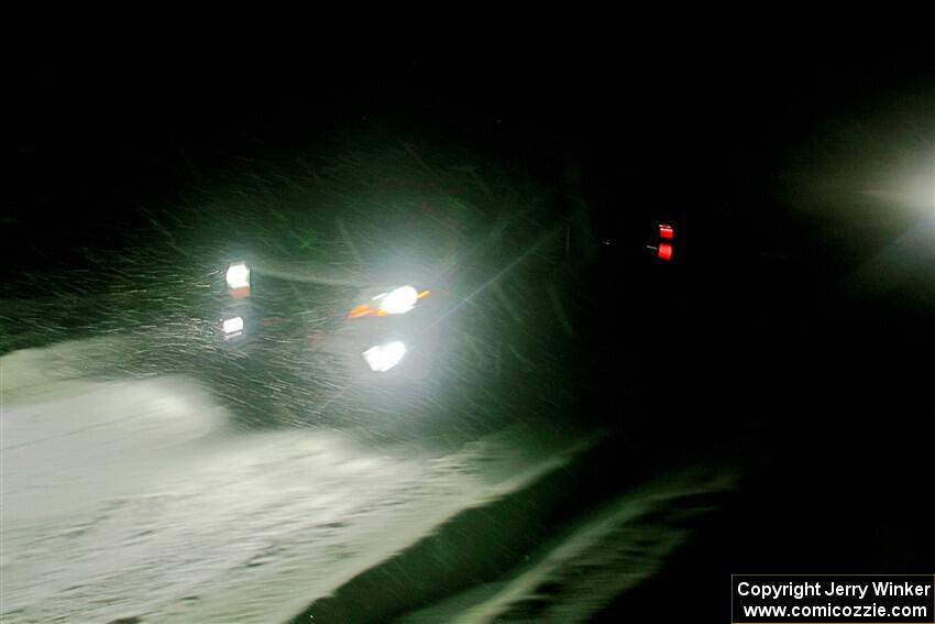 A Chevy Silverado pickup sweeps SS17, Shoreline-Sage Creek II.