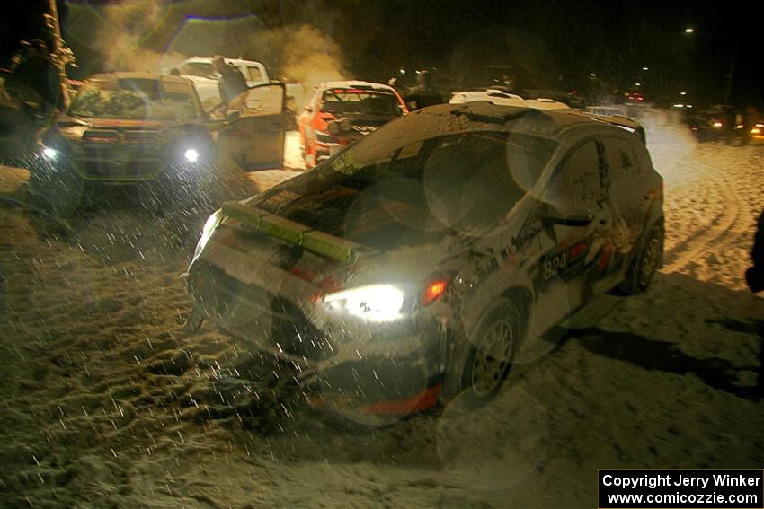 Cameron Steely / Bryce Proseus Ford Focus RS after the event.