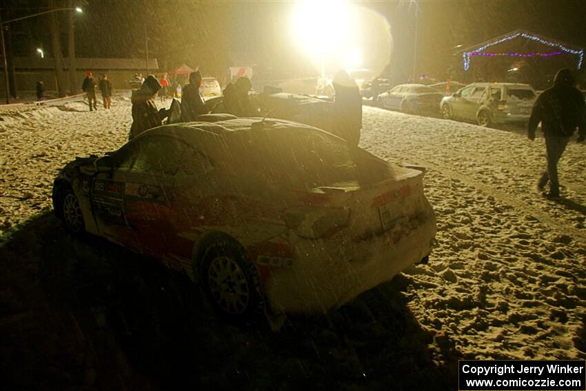 Santiago Iglesias / R.J. Kassel Subaru BRZ after the event.