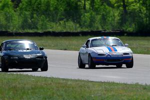 Peyton Goldenstein's and Sam Nogosek's Spec Miata Mazda Miatas