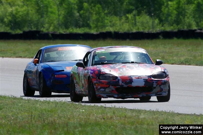 Cohen Craft's and Gordon Kuhnley's Spec Miata Mazda Miatas