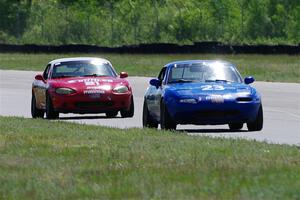 George Ellis' and Andrew Jenkins' Spec Miata Mazda Miatas