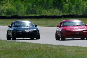 Owen Benson's and Sam Nogosek's Spec Miata Mazda Miatas