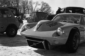 Steve Erickson's Volvo V6-powered SAAB Sonett II before the race.