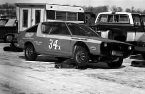 George McLaughlin's Renault R-17 Gordini was a DNS.