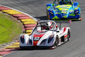 Corey Neveau's Radical SR3 XXR and Austin Riley's Radical SR3 XXR 1500