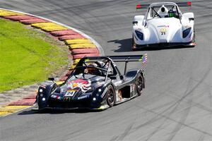Gregg Gorski's Radical SR10 and Jack Yang's Radical SR3 XXR 1500