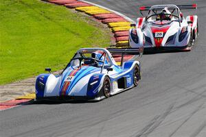 Mike Anzaldi's Radical SR3 XXR 1500 and Corey Neveau's Radical SR3 XXR 1500