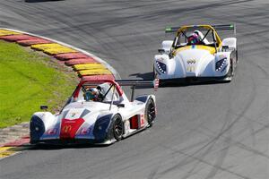 Chris McMurry's Radical SR3 XXR 1340 and Jace Bacon's Radical SR3 XX 1340