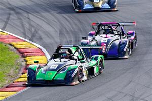 Jordan Missig's Radical SR3 XXR 1500 and Spencer Schmidt's Radical SR3 XXR 1500