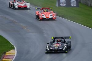 Gregg Gorski's Radical SR10, Clint Field's Radical SR10 and Chip Romer's Radical SR10 XXR