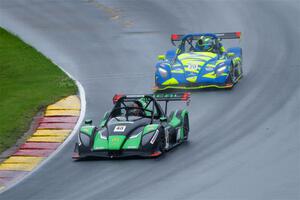 Jordan Missig's Radical SR3 XXR 1500 and Austin Riley's Radical SR3 XXR 1500
