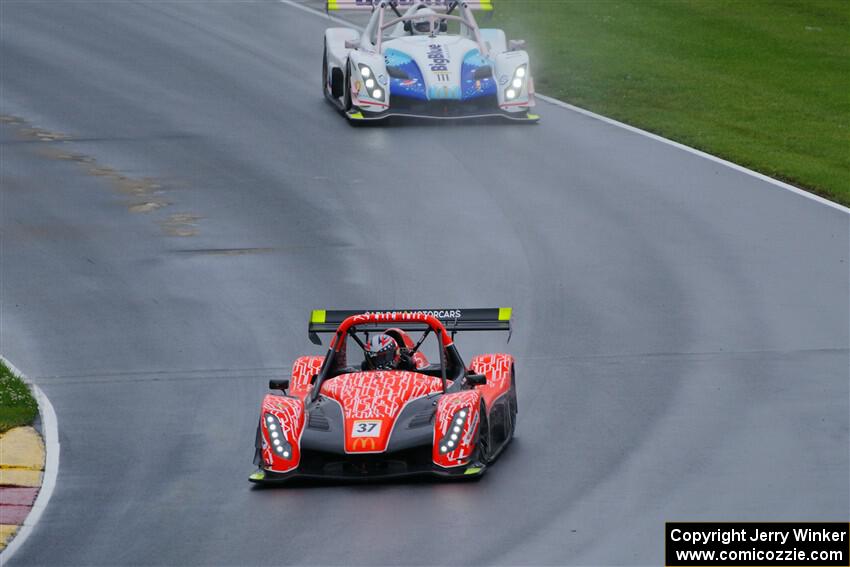 Jon Field's Radical SR10 and Louis Schriber's Radical SR10 XXR