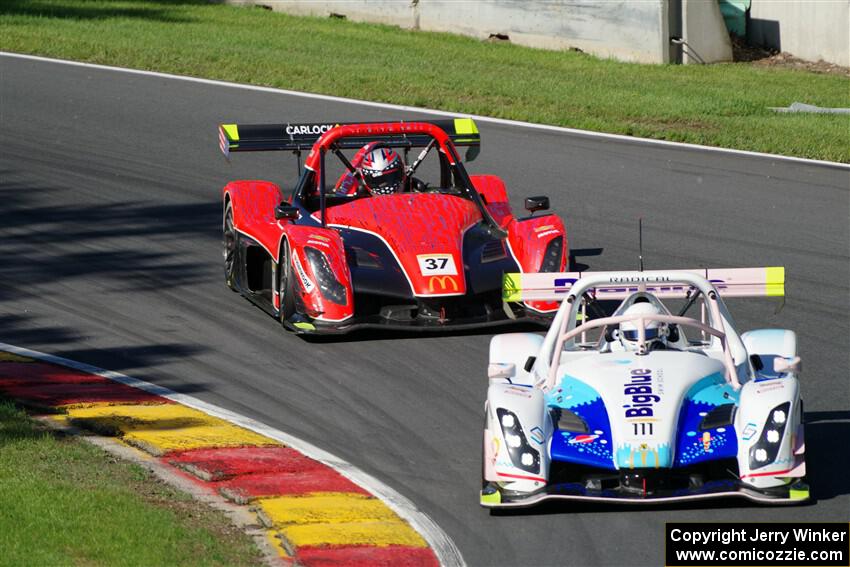 Louis Schriber's Radical SR10 XXR and Jon Field's Radical SR10