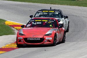 Zach Lee's and Alex Bachoura's Mazda MX-5 Cups