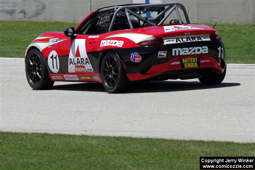 Ara Malkhassian's Mazda MX-5 Cup