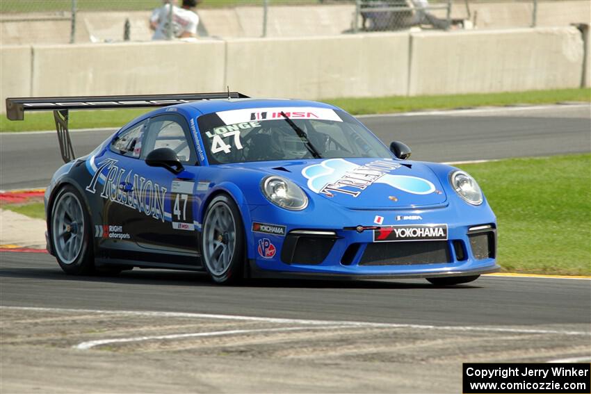 Andrew Longe's Porsche GT3 Cup