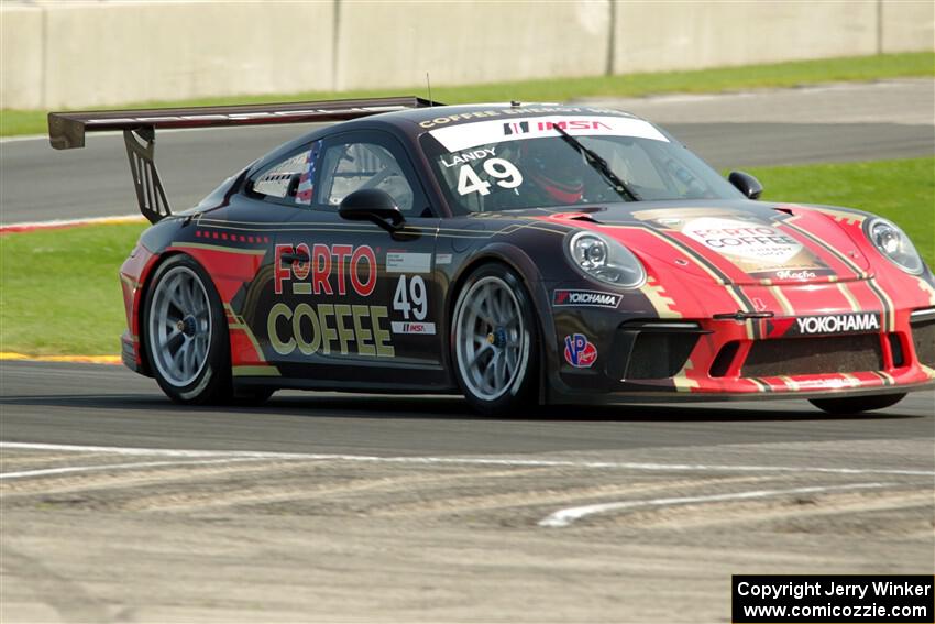 Sebastian Landy's Porsche GT3 Cup