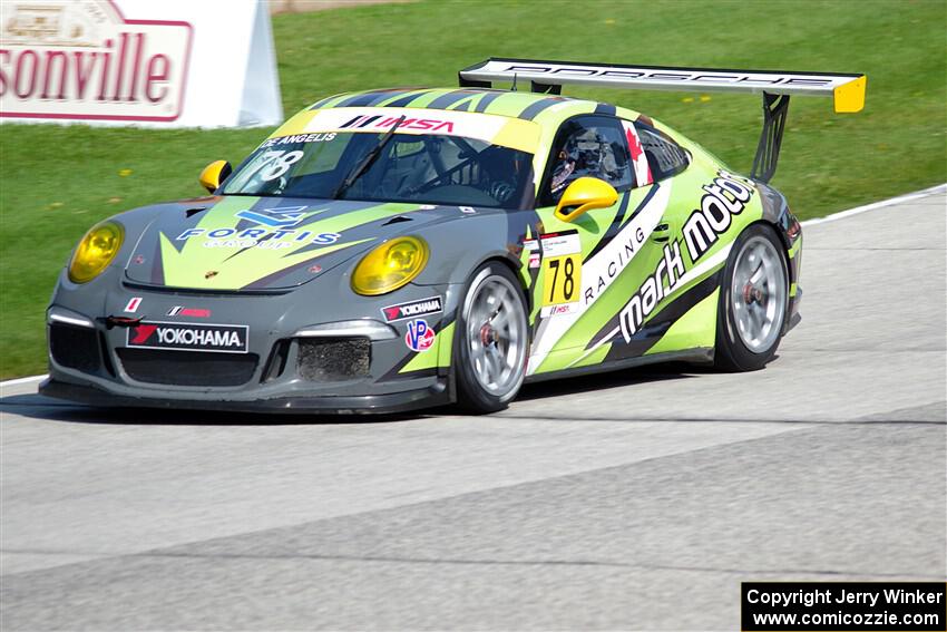 Roman De Angelis' Porsche GT3 Cup