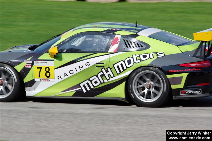Roman De Angelis' Porsche GT3 Cup