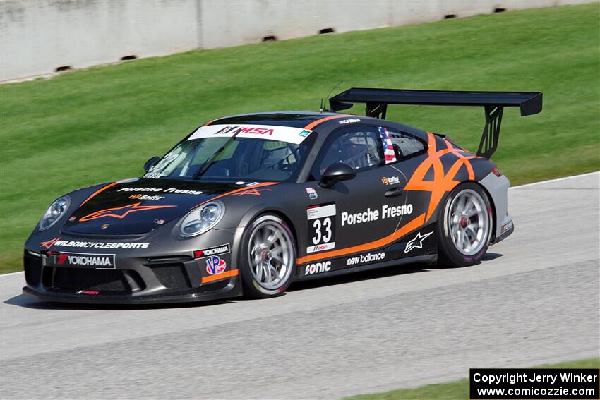 C.J. Wilson's Porsche GT3 Cup