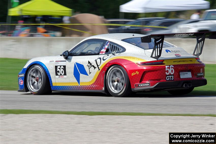 David Baker's Porsche GT3 Cup