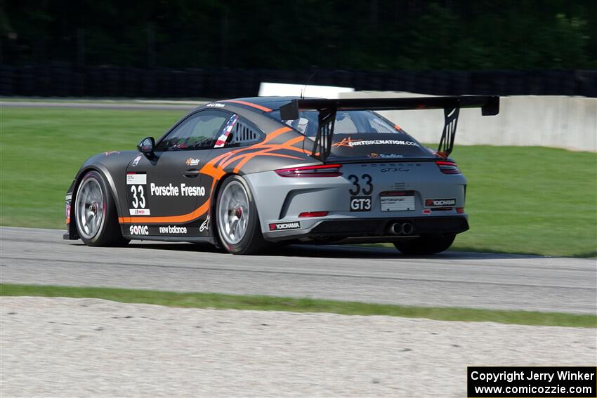 C.J. Wilson's Porsche GT3 Cup