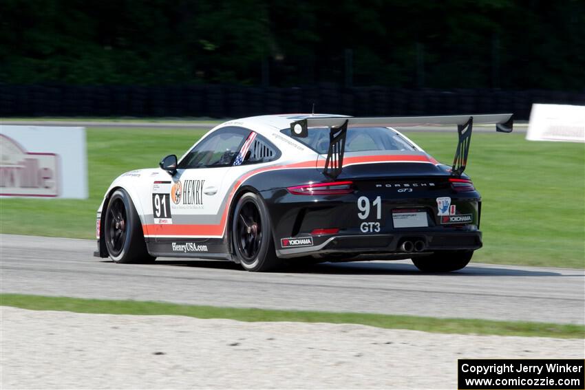 Anthony Imperato's Porsche GT3 Cup