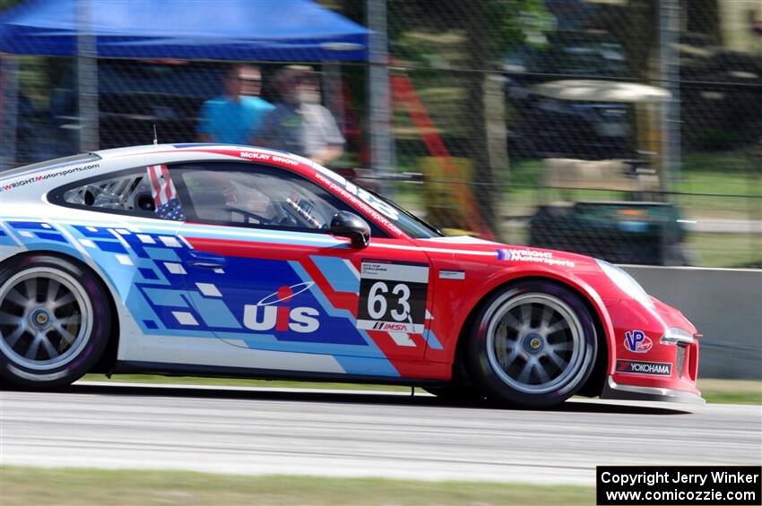 McKay Snow's Porsche GT3 Cup