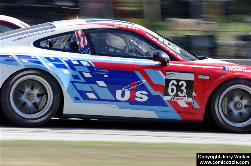 McKay Snow's Porsche GT3 Cup