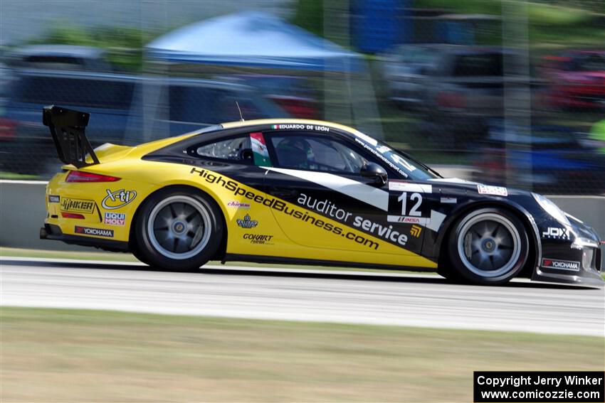 Eduardo de Leon's Porsche GT3 Cup