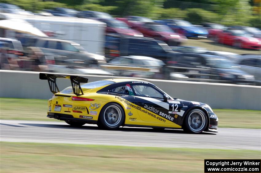 Eduardo de Leon's Porsche GT3 Cup