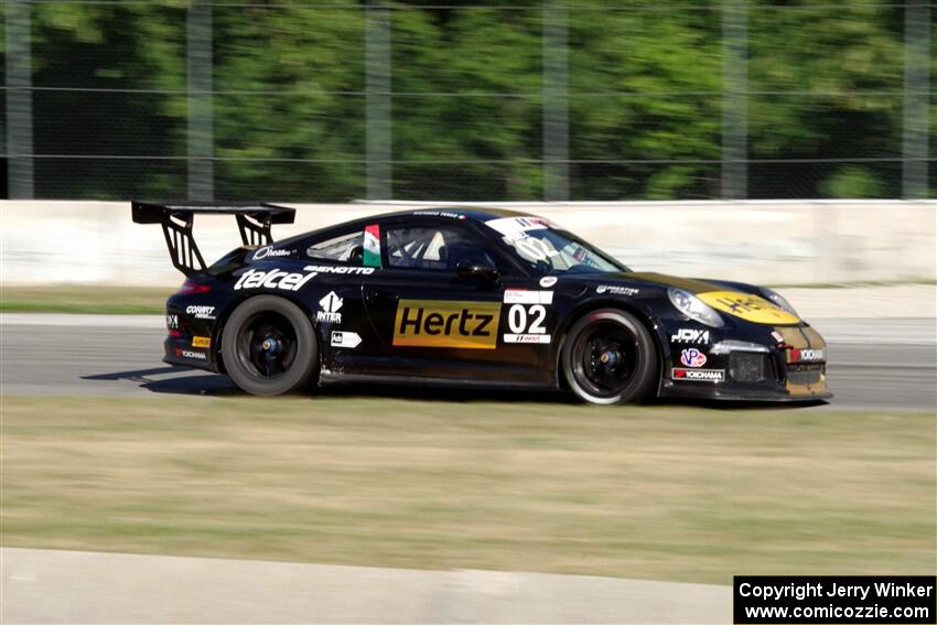 Ricardo Perez's Porsche GT3 Cup