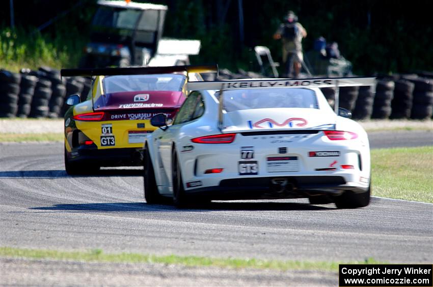 Jeff Mosing's and Mike Hedlund's Porsche GT3 Cups