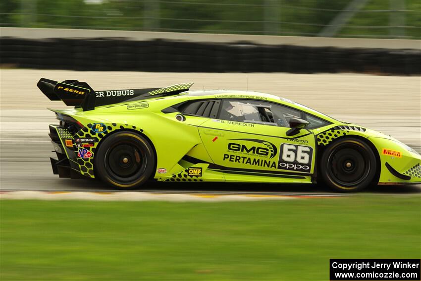 Brett Meredith's Lamborghini Huracán LP 620-2 Super Trofeo EVO
