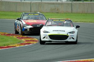 Alex Bachoura's and Moisey Uretsky's Mazda MX-5 Cups