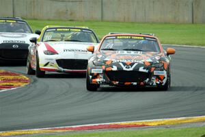 Tyler Maxson's and Danny Bender's Mazda MX-5 Cups