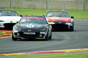Carter Weedon's and Assen Rachev's Mazda MX-5 Cups