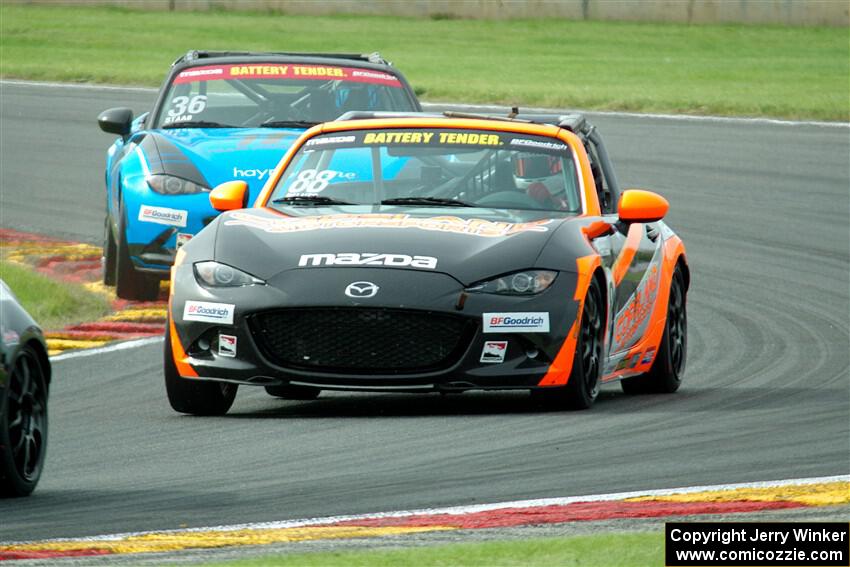 Eric Palmer's and David Staab's Mazda MX-5 Cup