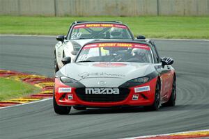 John Dean, II's and Hernan Palermo's Mazda MX-5 Cups
