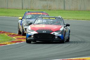 Moisey Uretsky's and Carter Weedon's Mazda MX-5 Cups