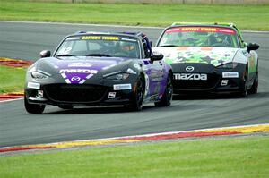 Assen Rachev's and Nathanial Sparks' Mazda MX-5 Cups