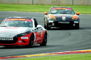 Sarah Montgomery's and Ted Sahley's Mazda MX-5 Cups