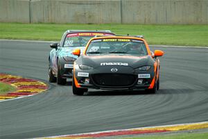Eric Palmer's and Jackson Robillard's Mazda MX-5 Cups