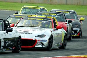 Drake Kemper's and Gresham Wagner's Mazda MX-5 Cups