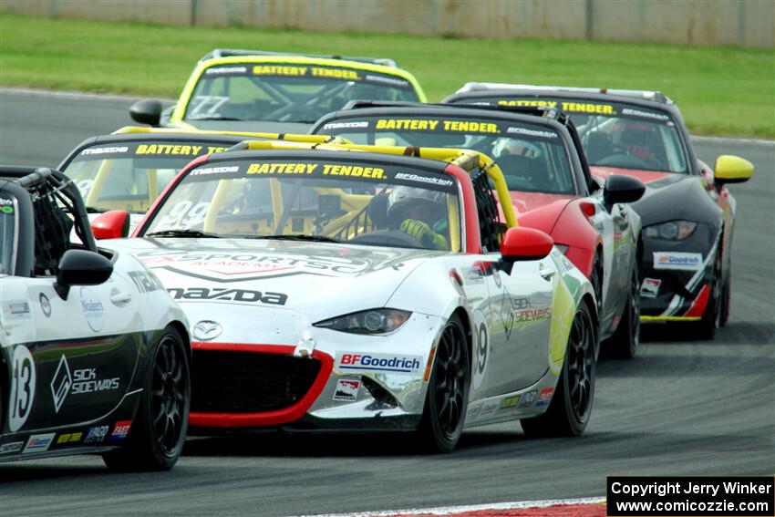 Drake Kemper's and Gresham Wagner's Mazda MX-5 Cups