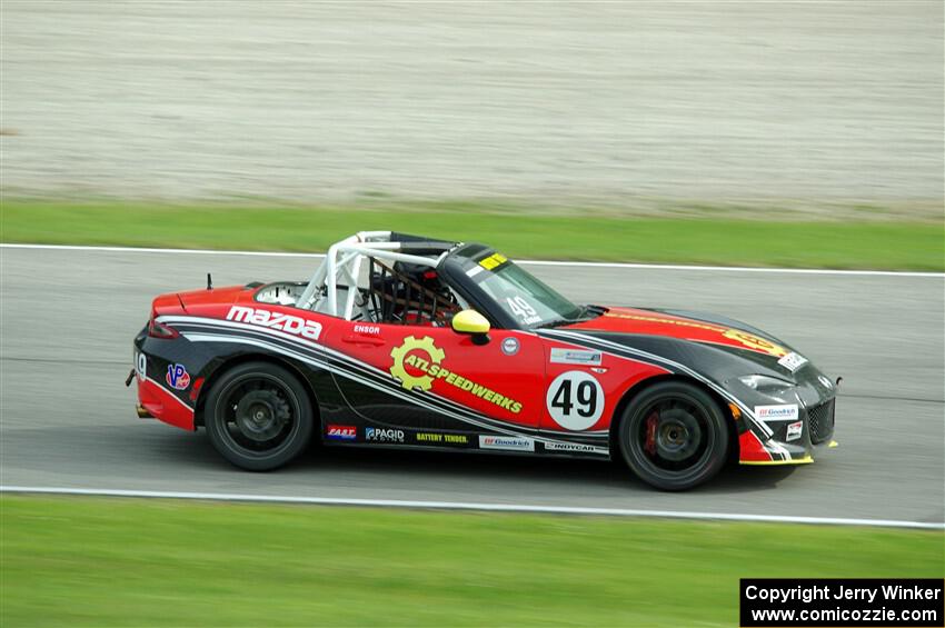 Peter Ensor's Mazda MX-5 Cup